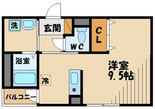 ミニヨンＫの物件間取画像